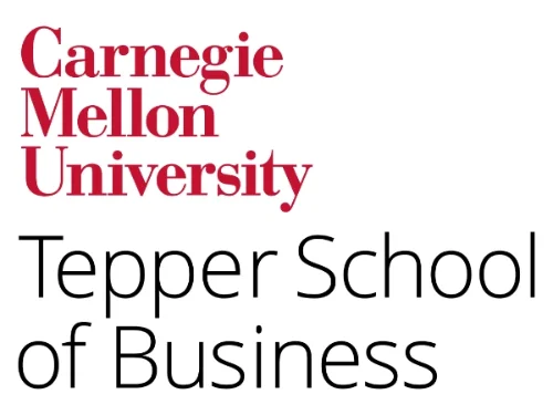  Logo of Tepper School of Business.